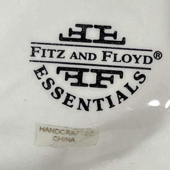 Fitz & Floyd Essentials Kristmas Kitty Christmas Decorative Plate Canape Tray - Picture 6 of 8